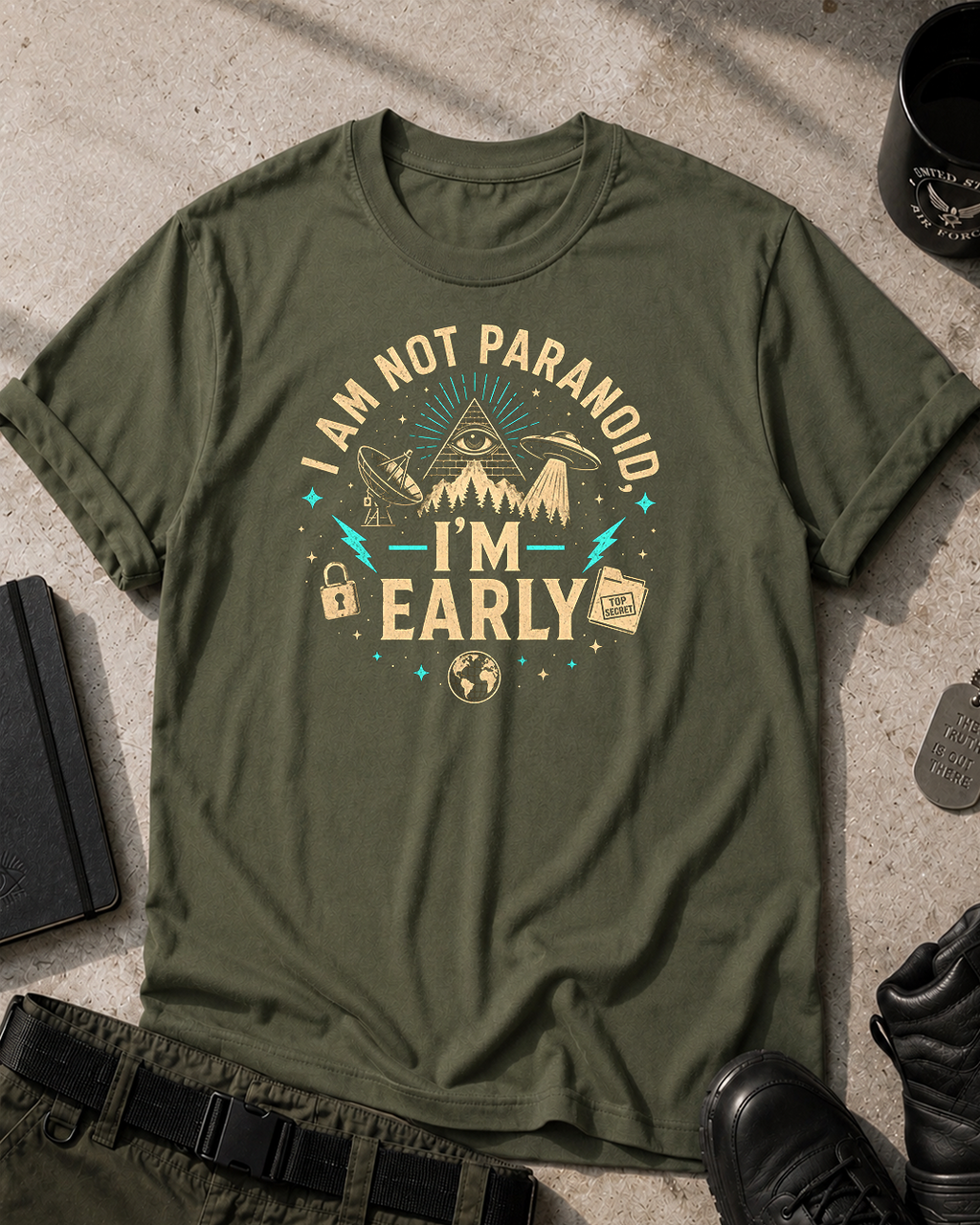 Not Paranoid. Early T-Shirt