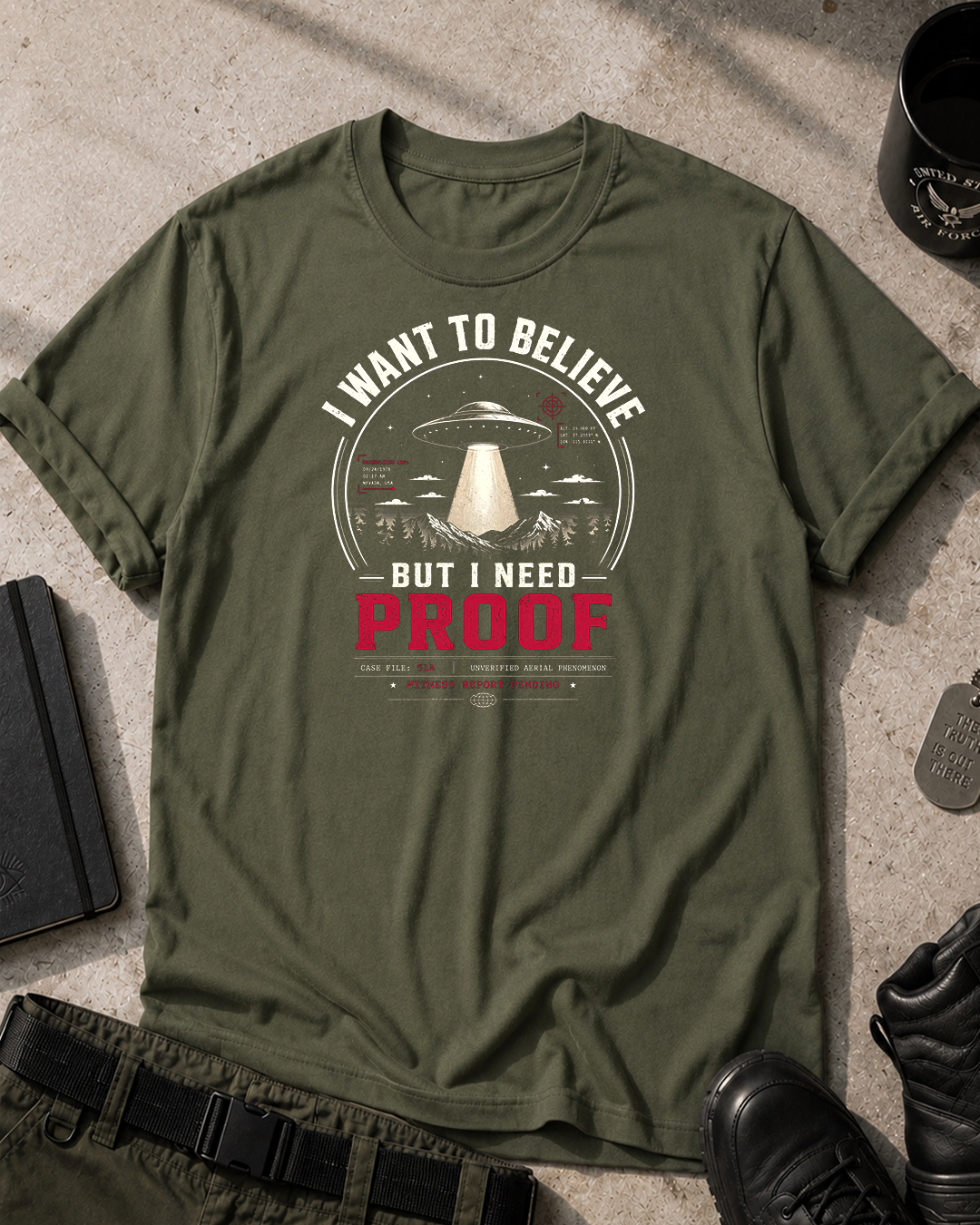 I Want To Believe T-Shirt