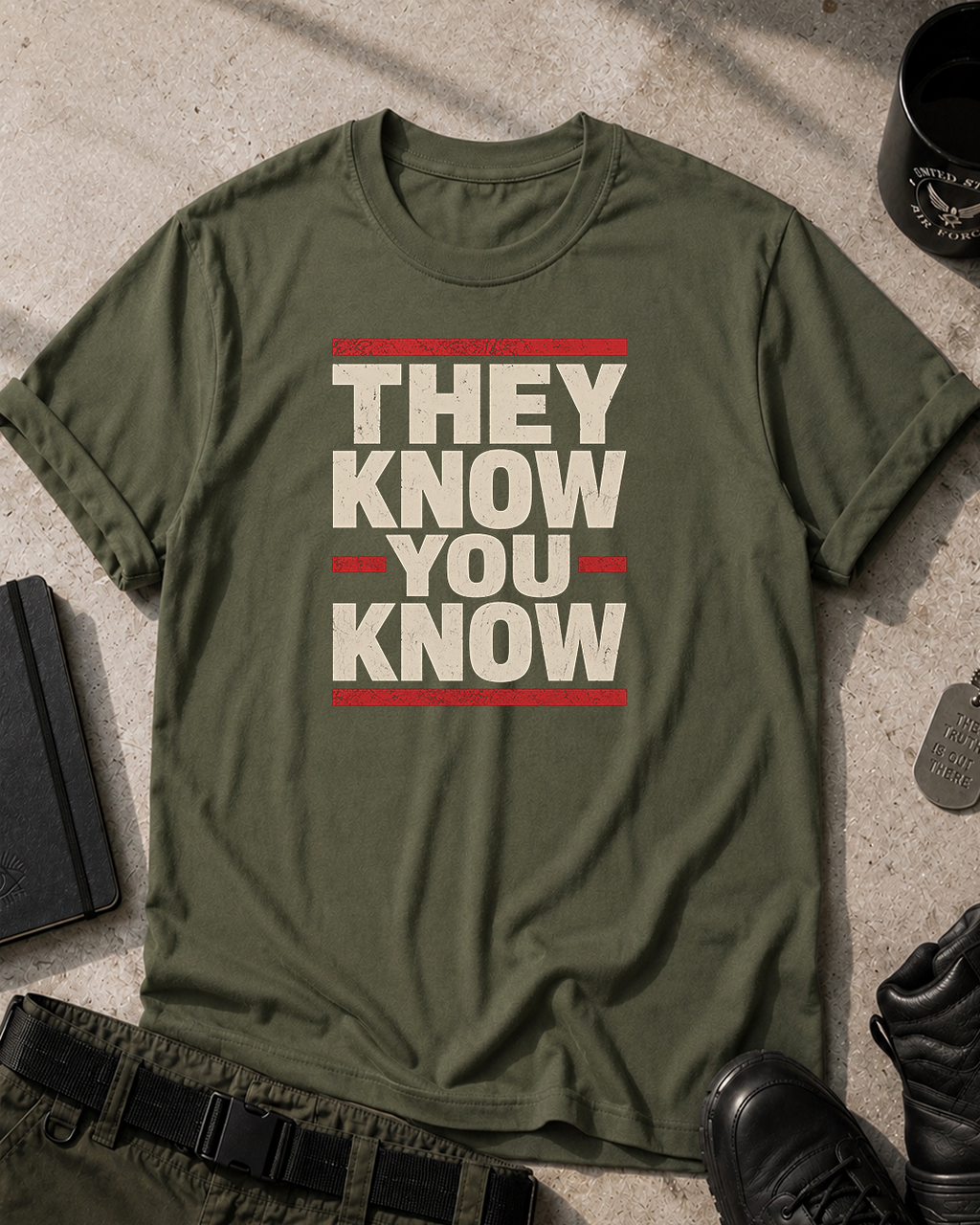 They Know You Know T-Shirt