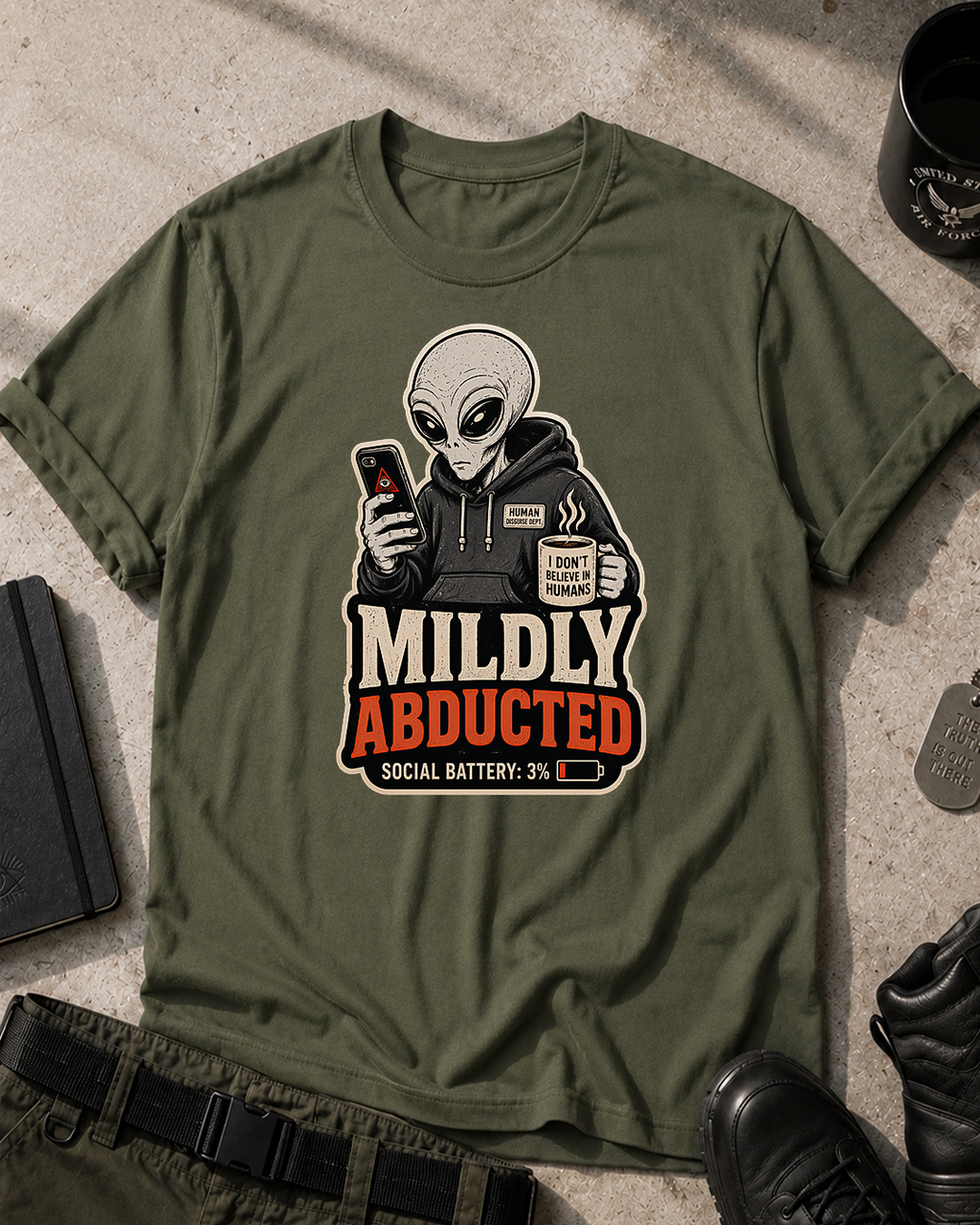Mildly Abducted T-Shirt