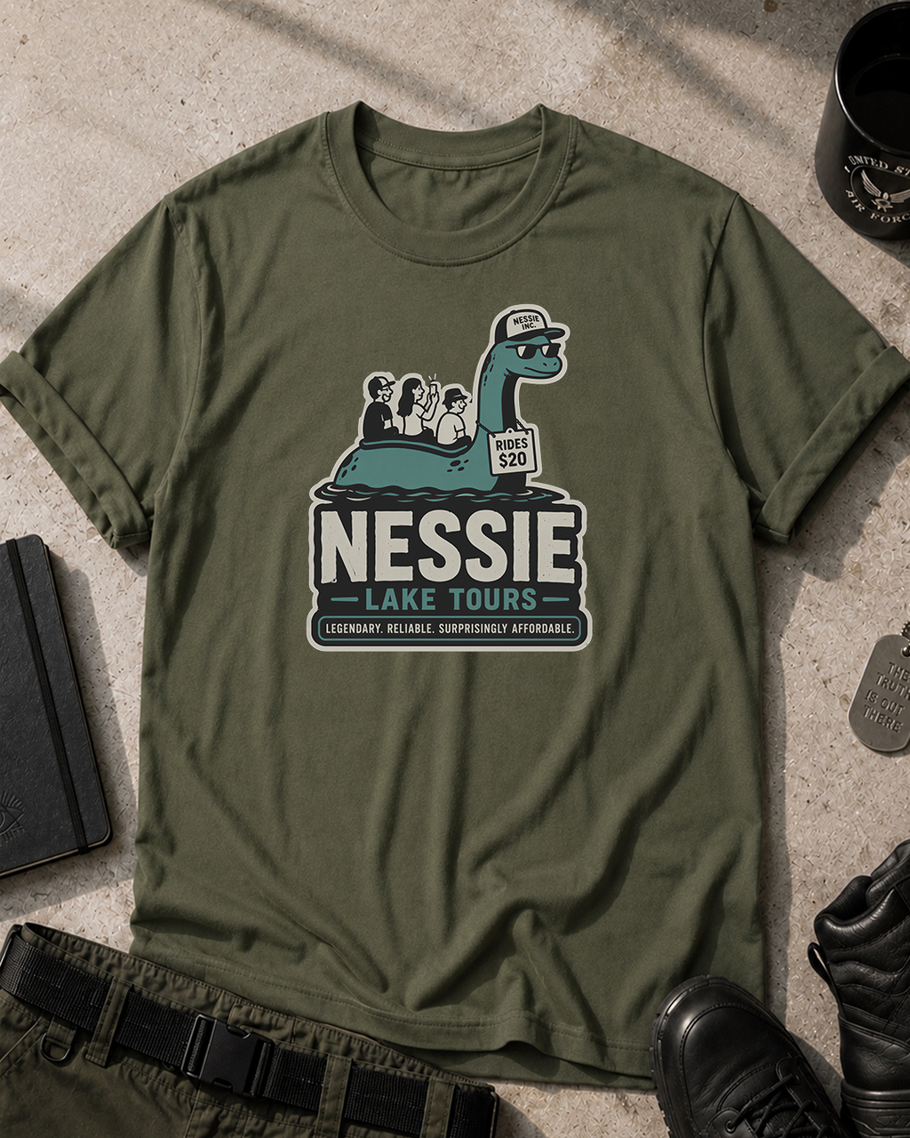 Nessie Lake Tours T-Shirt