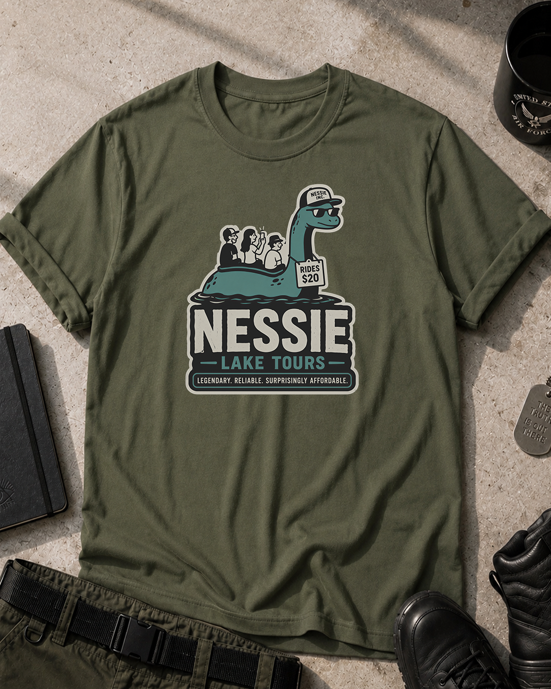 Nessie Lake Tours T-Shirt