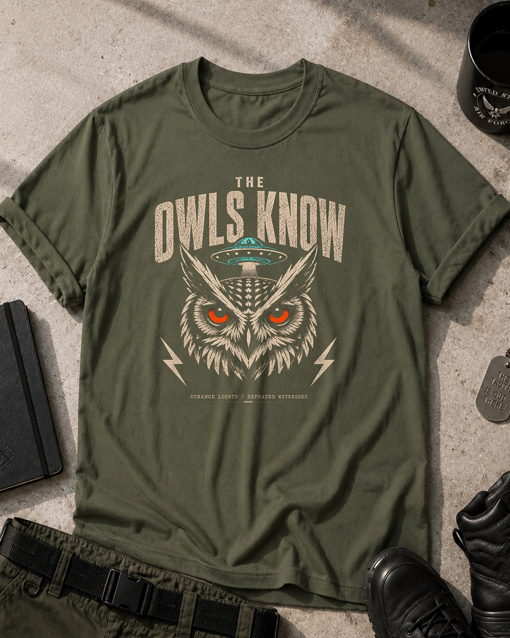 The Owls Know T-Shirt Printify