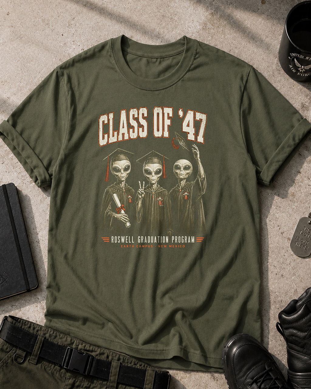 Roswell Class of 47 T-Shirt Printify