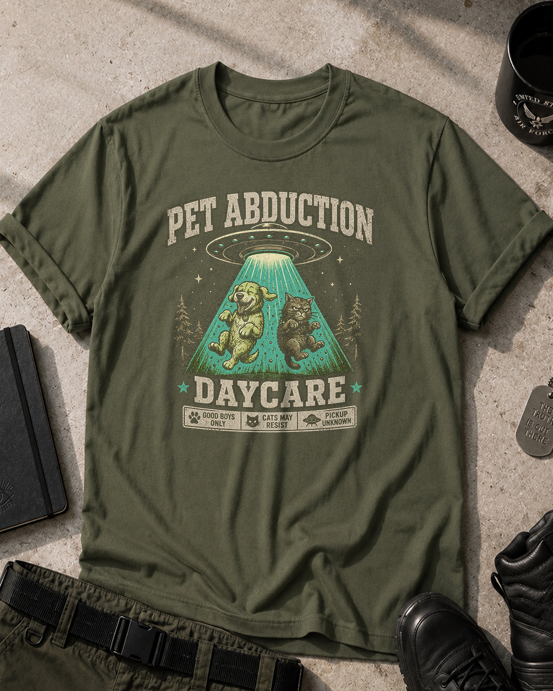 Pet Abduction Daycare T-Shirt