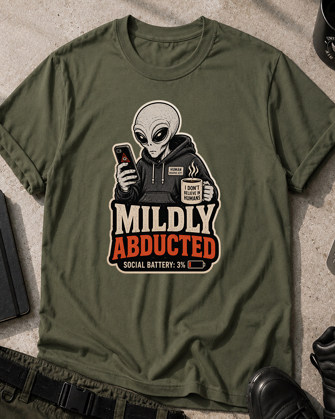 Mildly Abducted T-Shirt