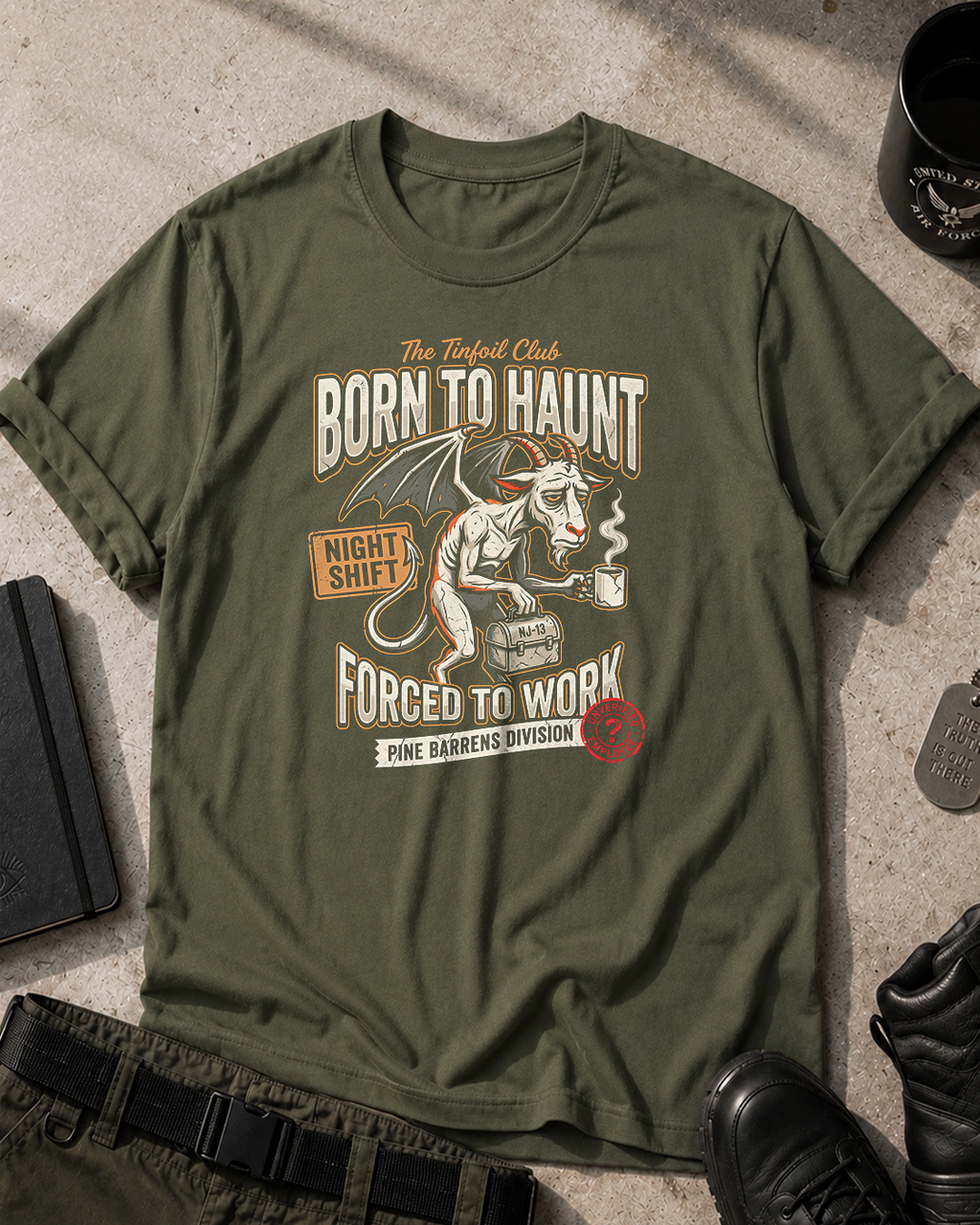 Jersey Devil Born To Hunt T-Shirt