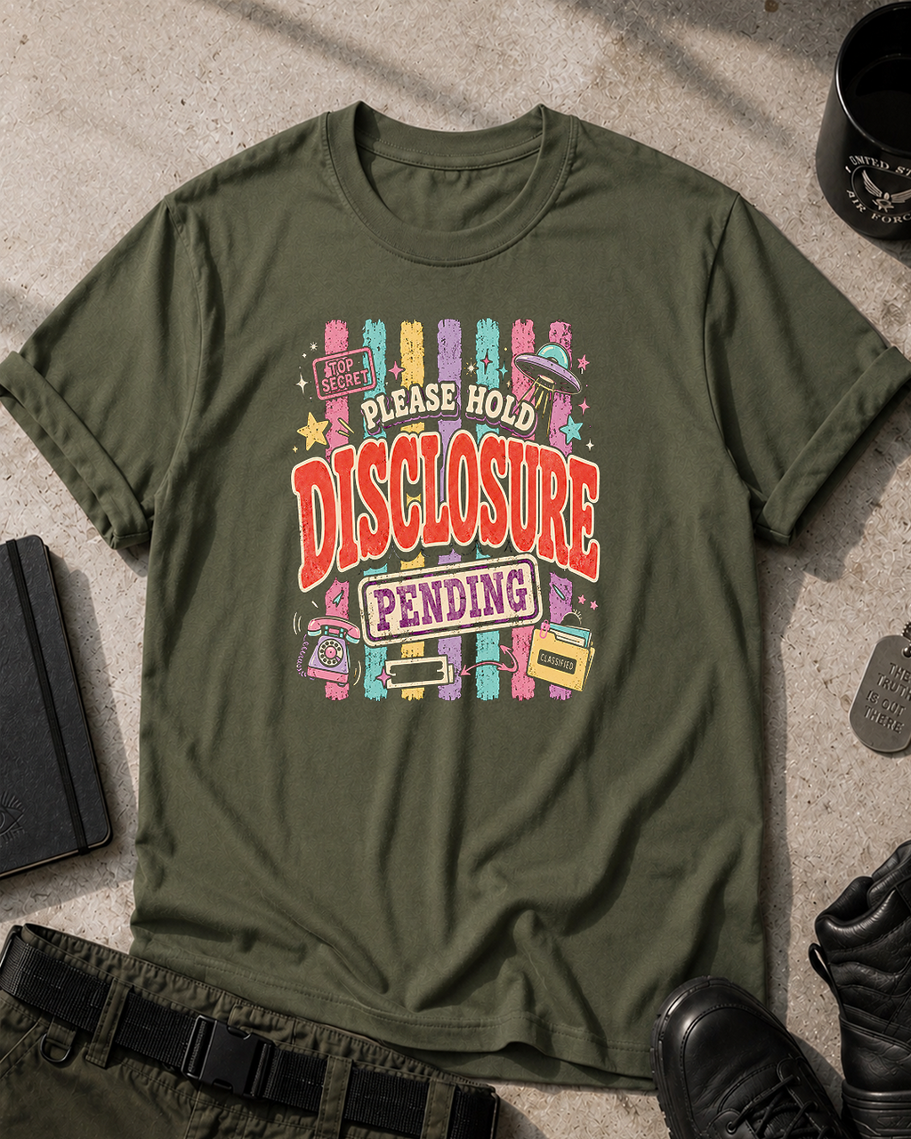 Please Wait! Disclosure Pending T-Shirt