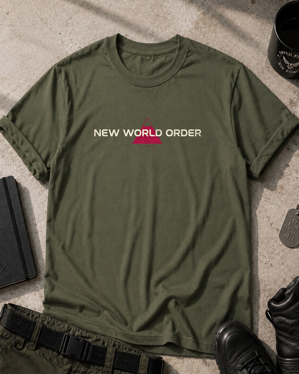 New World Order Loading T-Shirt Printify