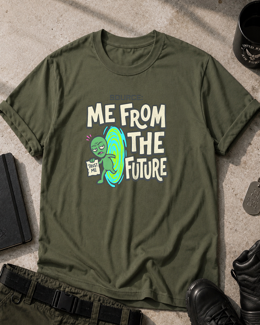 Source From The Future T-Shirt Printify