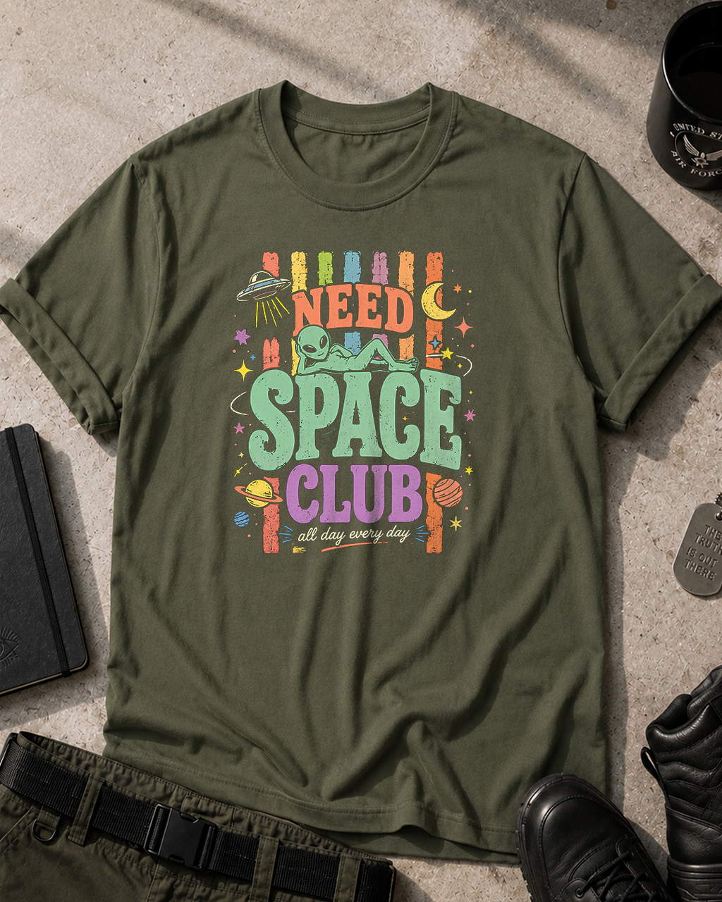 Need Space Club T-Shirt