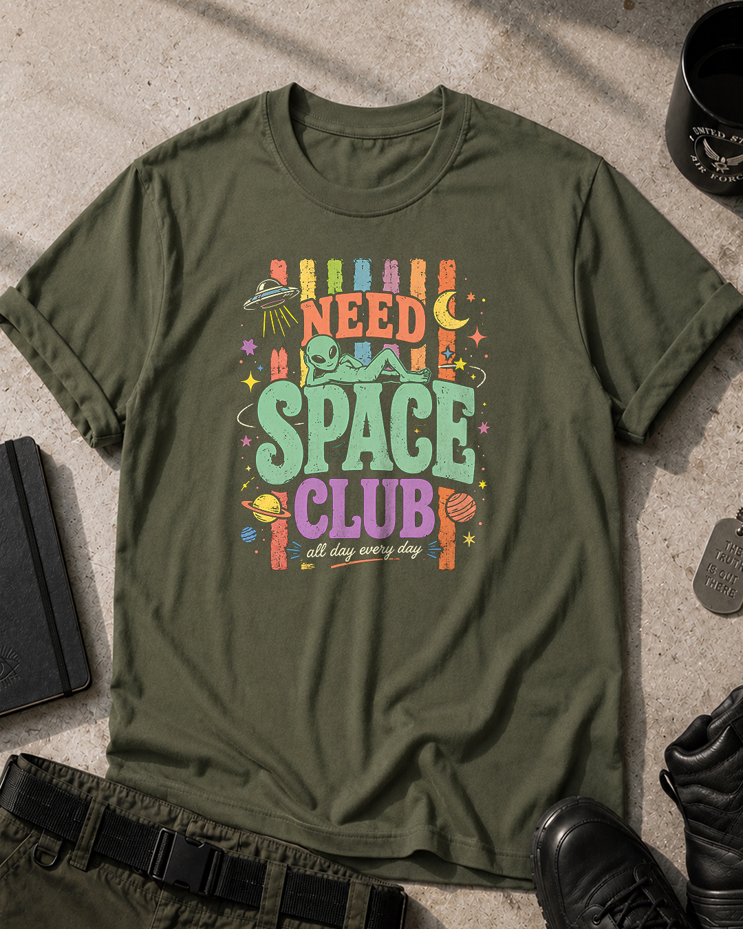 Need Space Club T-Shirt
