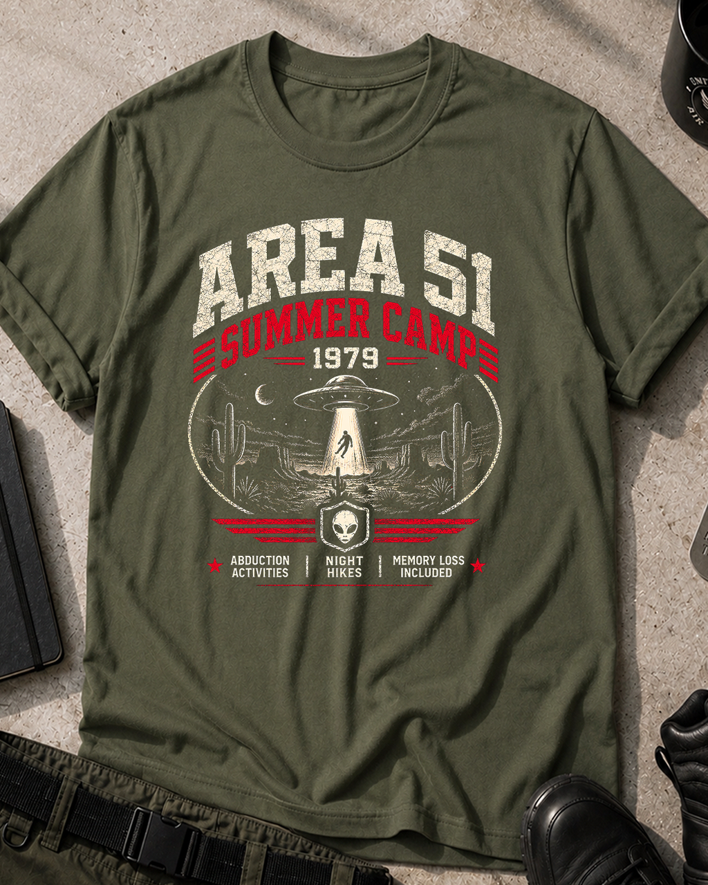 Area 51 Summer Camp T-Shirt