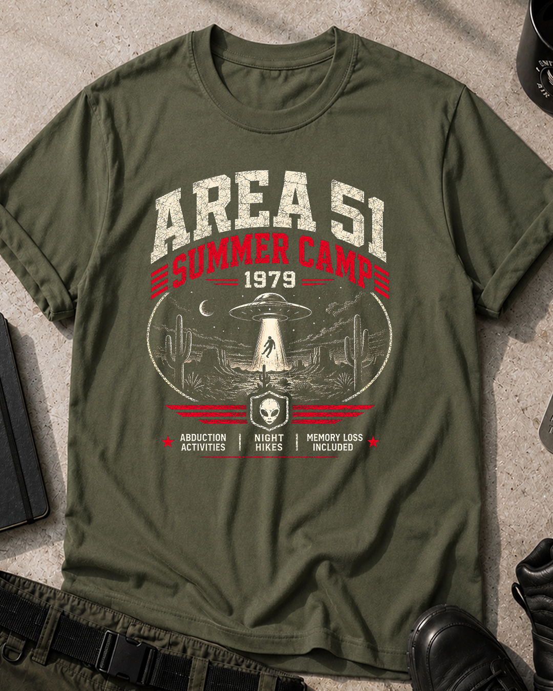 Area 51 Summer Camp T-Shirt