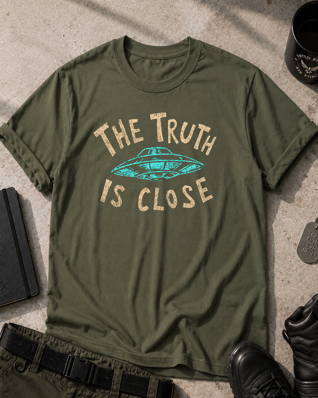The Truth Is Close T-Shirt Printify